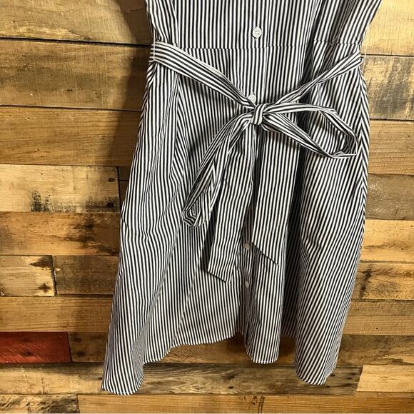 Popsugar Blue And White‎ Stripe Dress Size Large - Picture 5 of 9